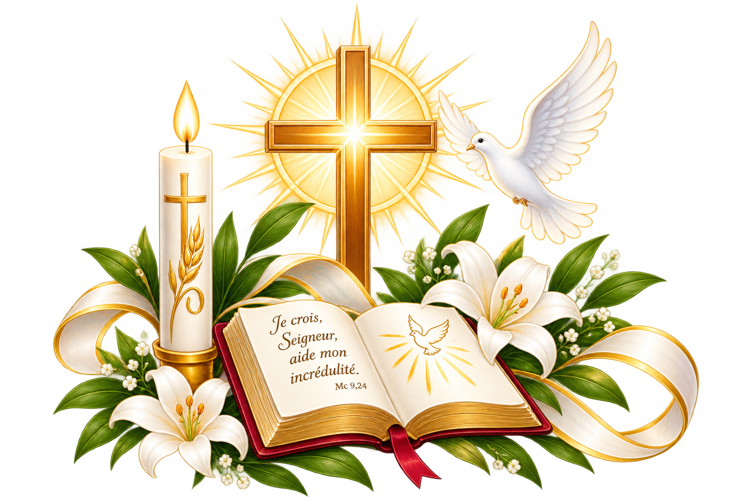 Les Sacrements professsion de foi paroisse saint hugues de bonnevaux
